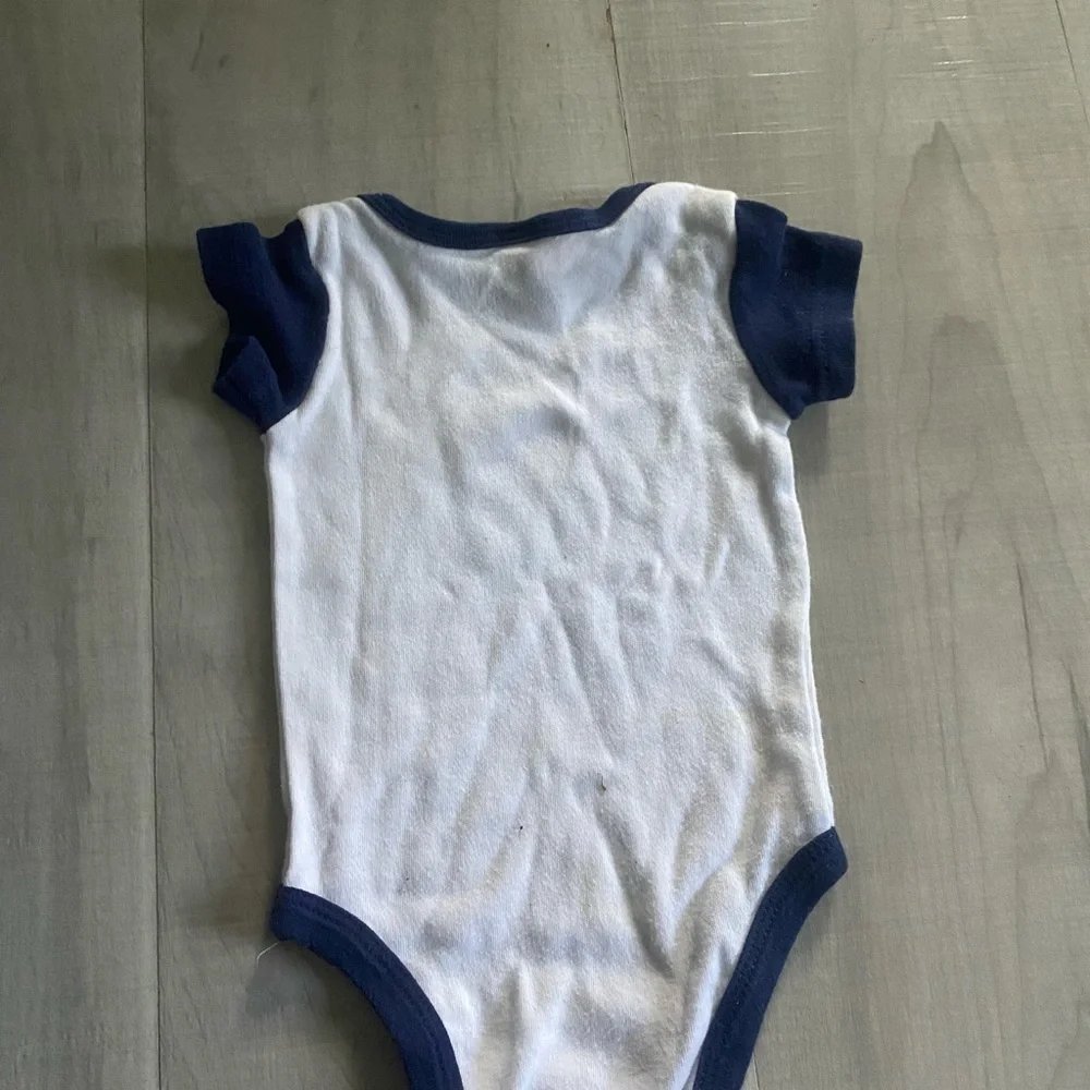 Navy and White Kids One Piece boys 3-6 months